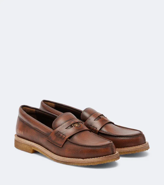 Jerry leather penny loafers
