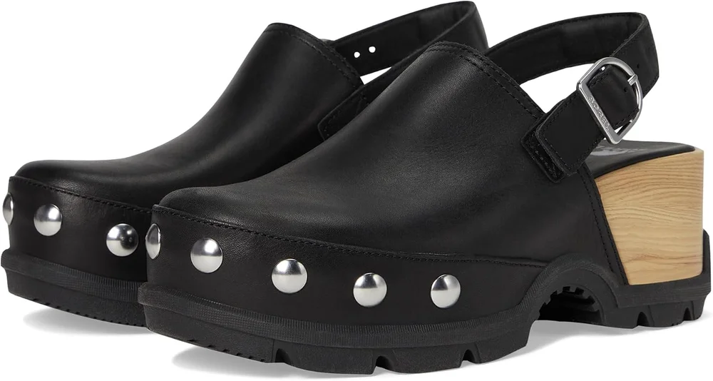 Roam'N Studded Leather Clog