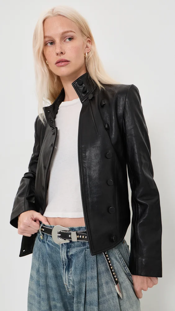 Asymmetrical Front Jacket