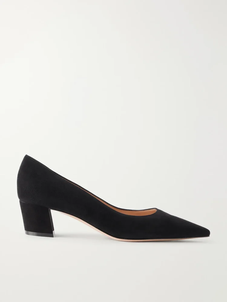 New Piper 45 suede pumps