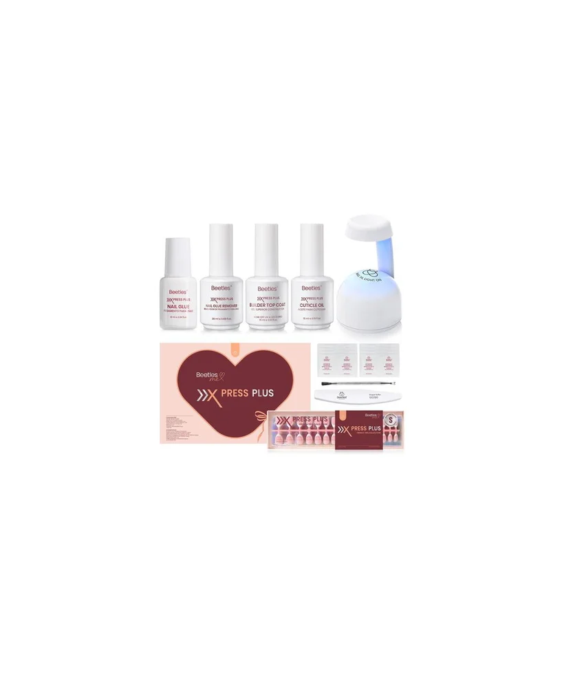 X Press Short Almond French Tip Press-On Nails Kit