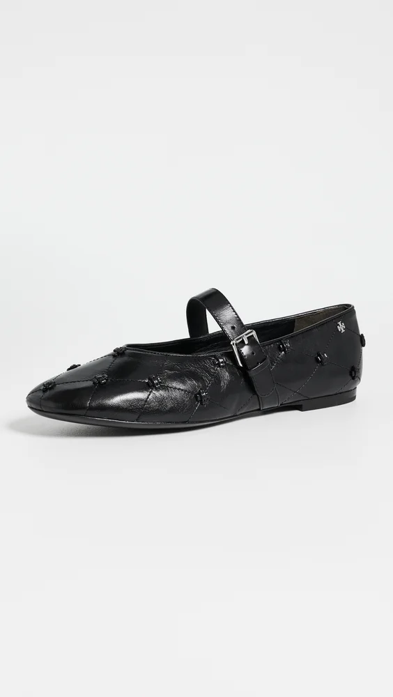 Bunny Knot Mary Jane Flats