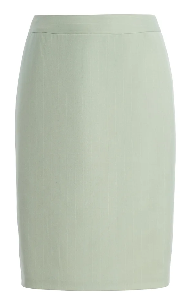 Low-Rise Pencil Skirt