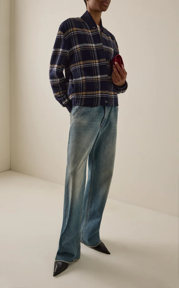 Sean Wool-Cashmere Bomber Jacket