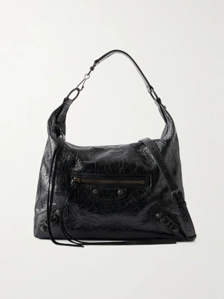 Le City small leather shoulder bag