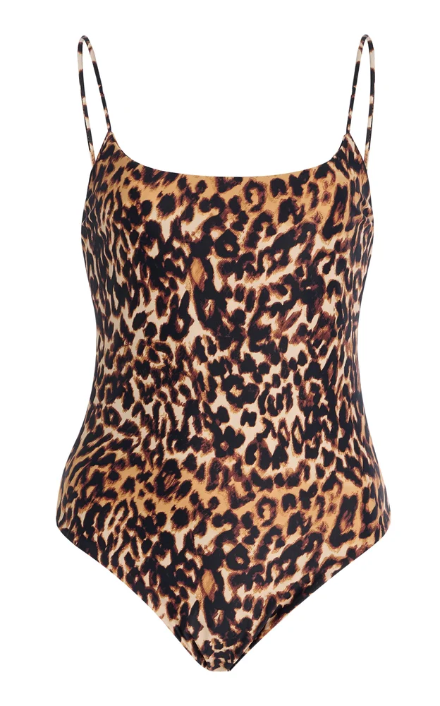 Imey Leopard-Print One-Piece Swimsuit
