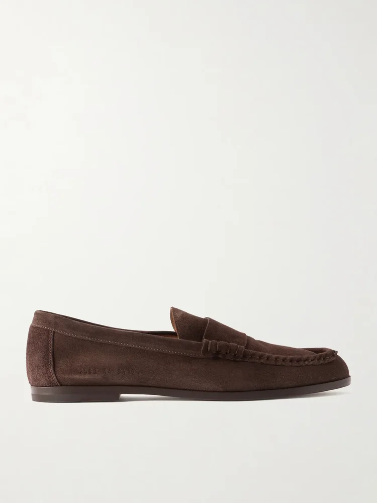 Suede Loafers