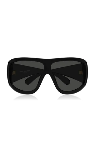 Square-Framed Acetate Sunglasses