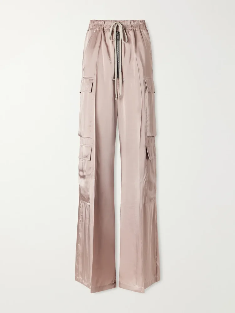 cargobelas charmeuse wide leg pants
