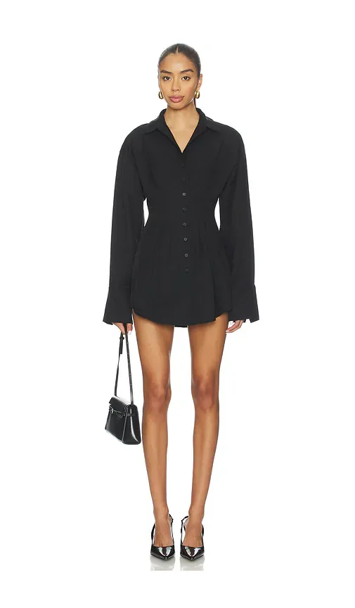 Charitie Button Up Mini Dress