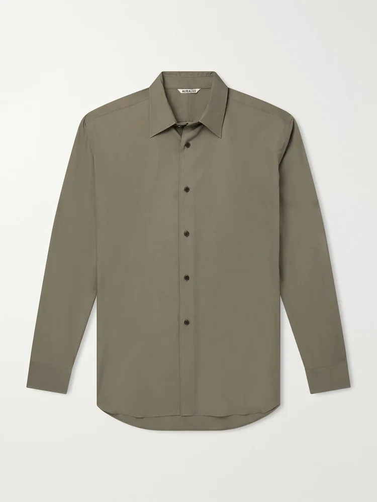 Finx Cotton-Poplin Shirt