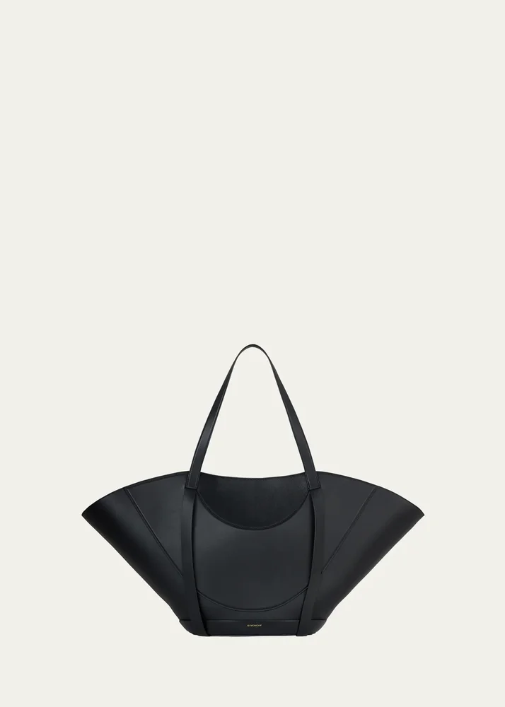 Snatch Large Leather Tote Bag