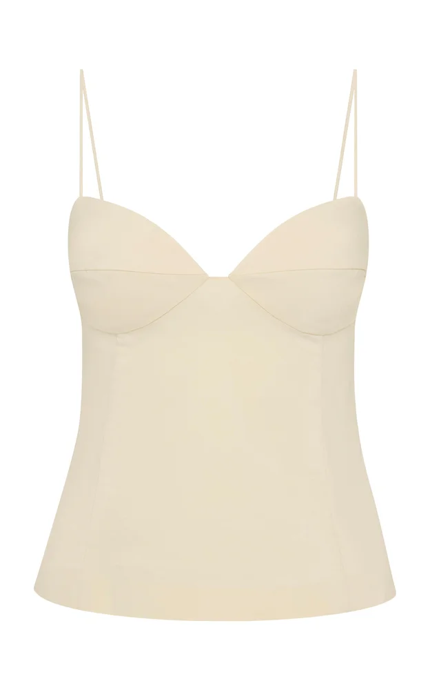 Studio Cotton-Blend Camisole Top