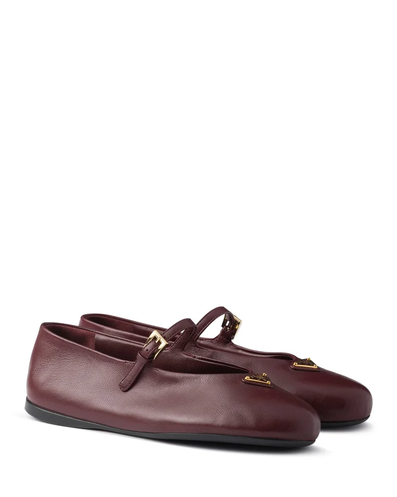 Nappa Leather Ballerinas