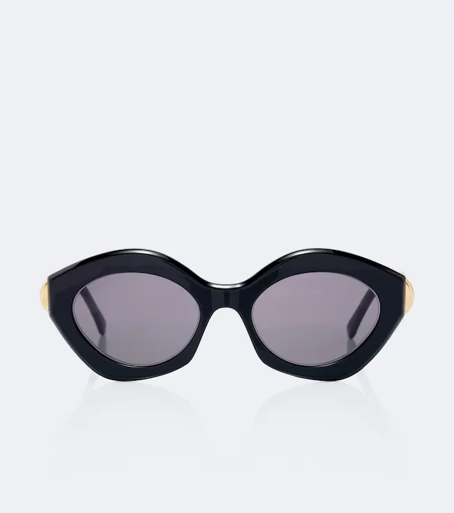 Coil cat-eye sunglasses