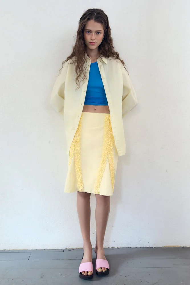 OVERSIZED POPLIN SHIRT