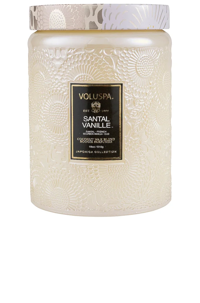 Santal Vanille Large Jar Candle