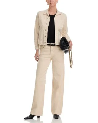 Janelle Corduroy Jacket & Scottie High Rise Jeans