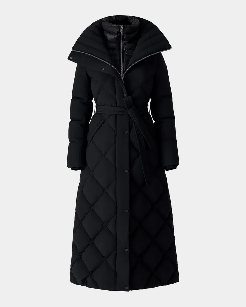 Laurella Quilted Down Coat