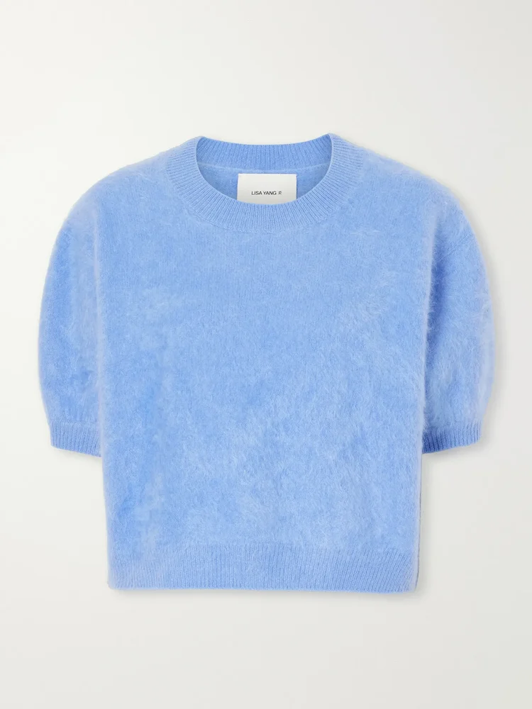 Juniper brushed cashmere sweater