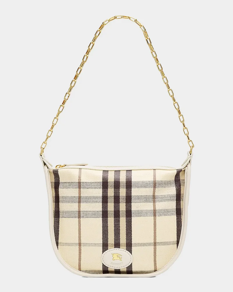 Highlands Coated Check Shoulder Bag