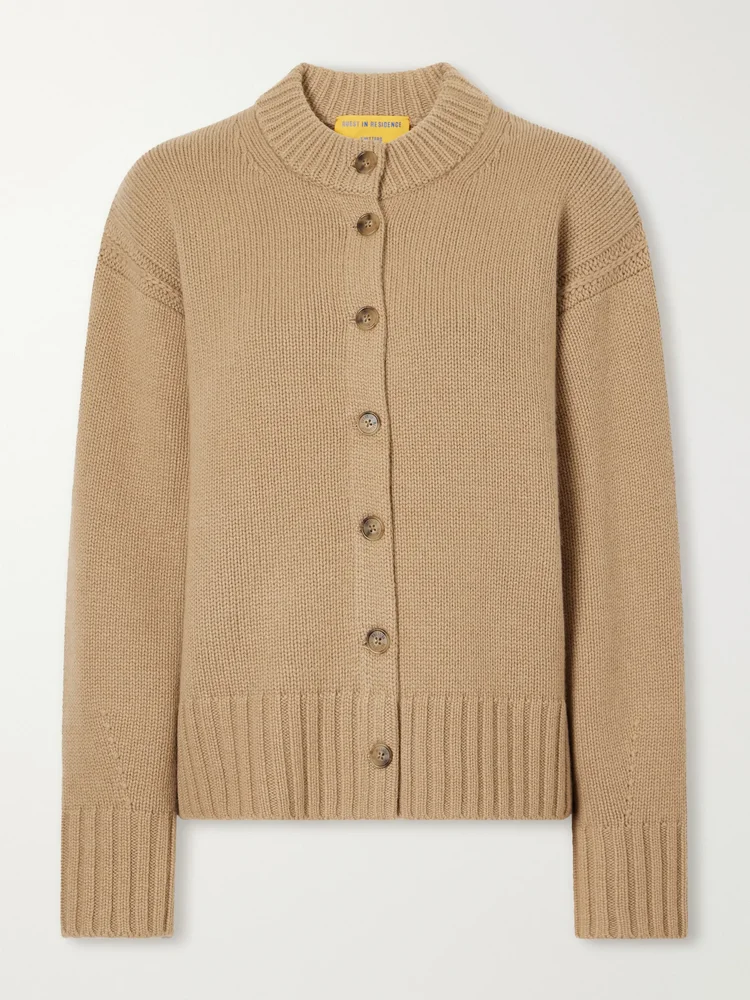 Cozy cashmere cardigan