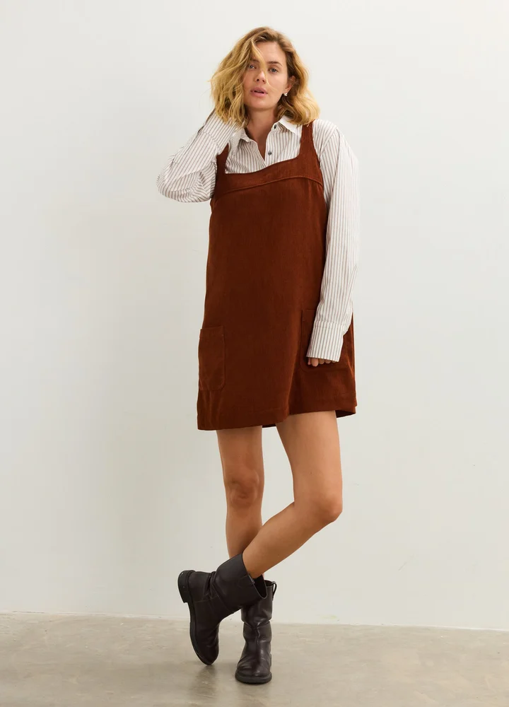 Kiley Cord Mini Dress