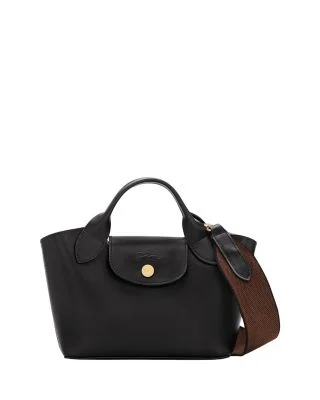 Epure Timeless Mini Leather Crossbody Tote