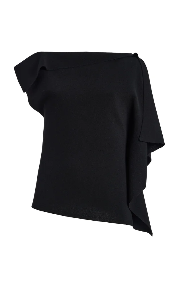 Draped Knit Top