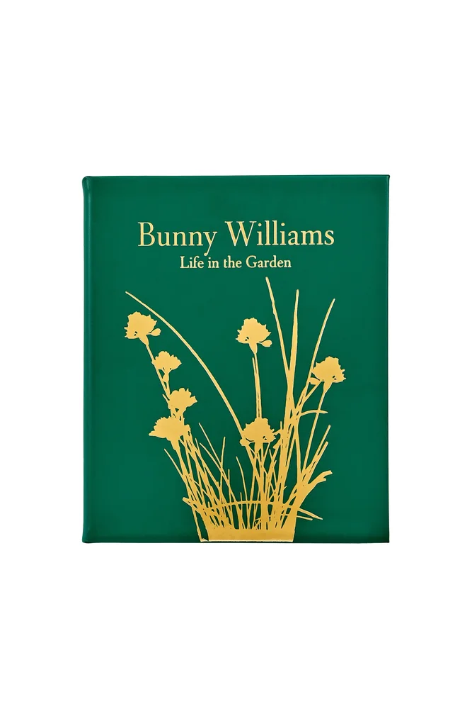 Bunny Williams Life in the Garden Leather Coffee Table Book