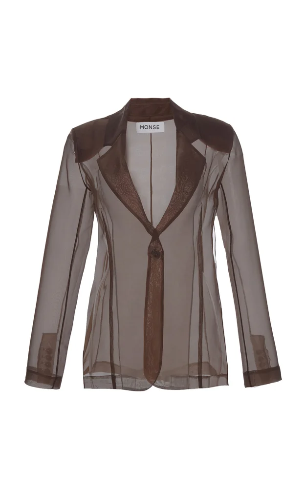 Twist Silk Jacket