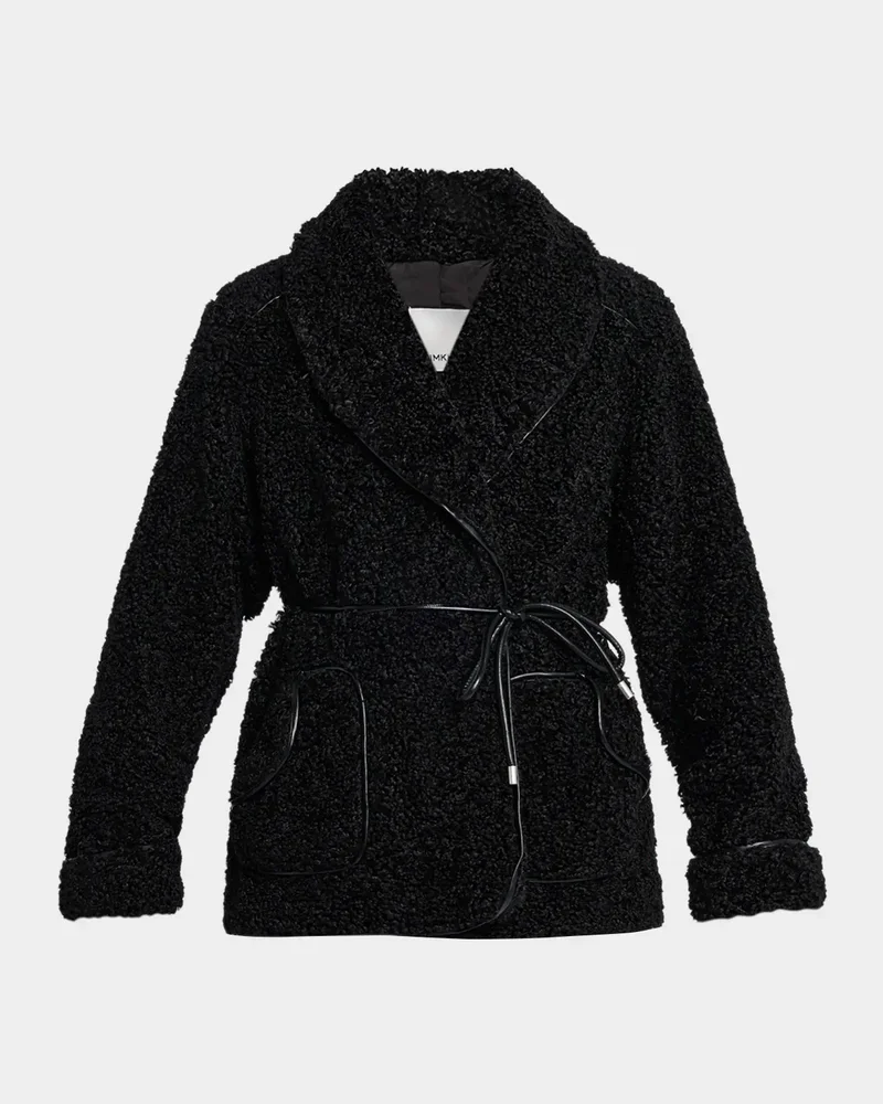 Kimia Tie Waist Sherpa Jacket