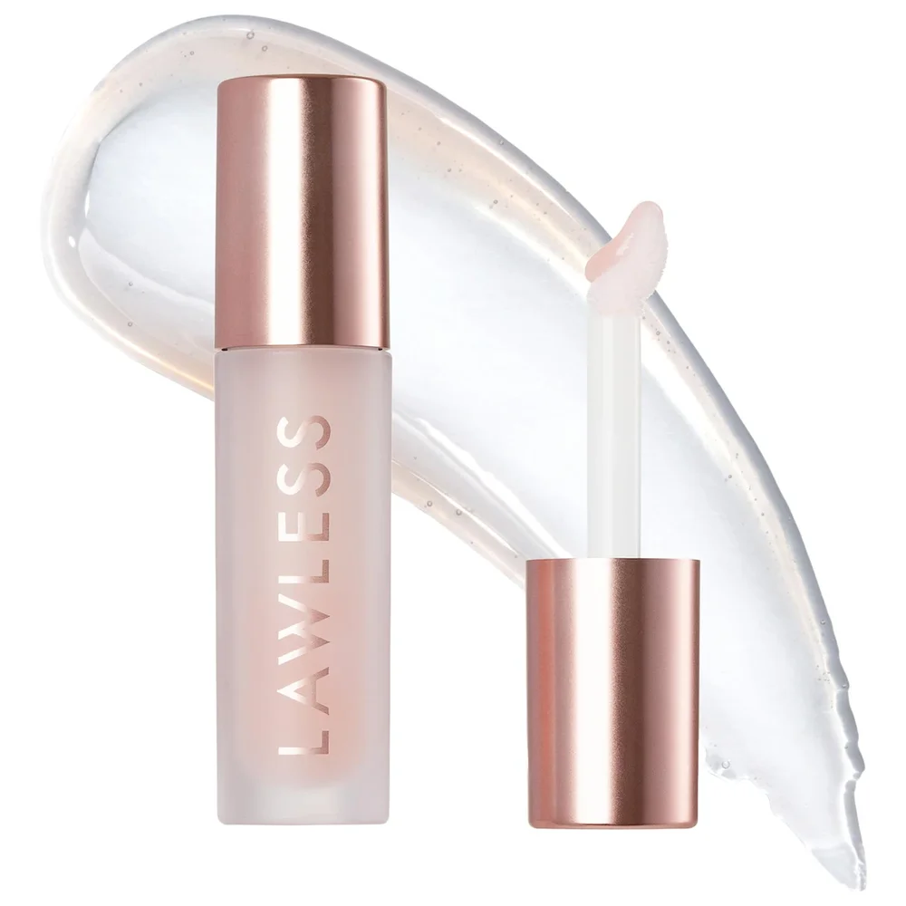 Forget The Filler Lip Plumper Line Smoothing Gloss in Rosy Outlook