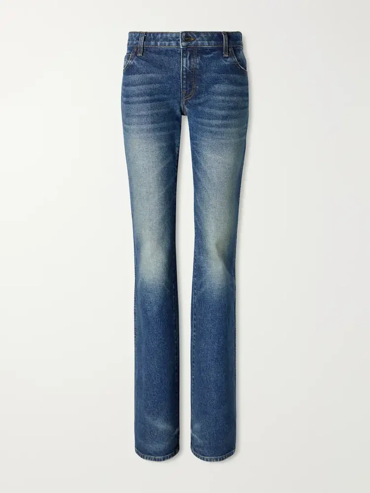 Conforti low-rise straight-leg jeans