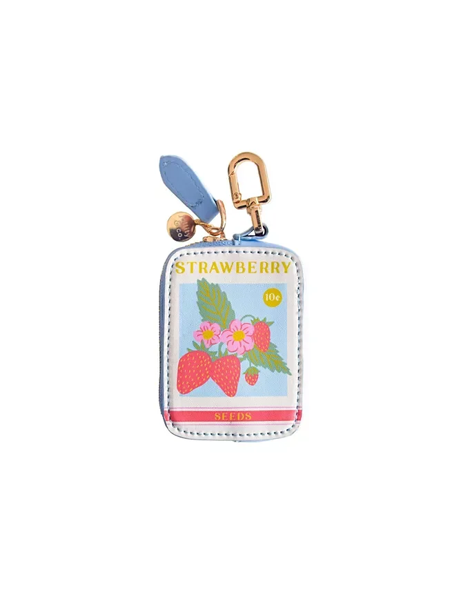 In Bloom Floral Bag Charms, Set of 1