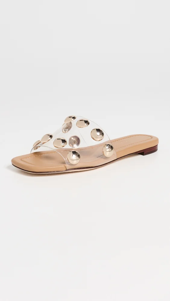 Hayes Studded Flat Sandals