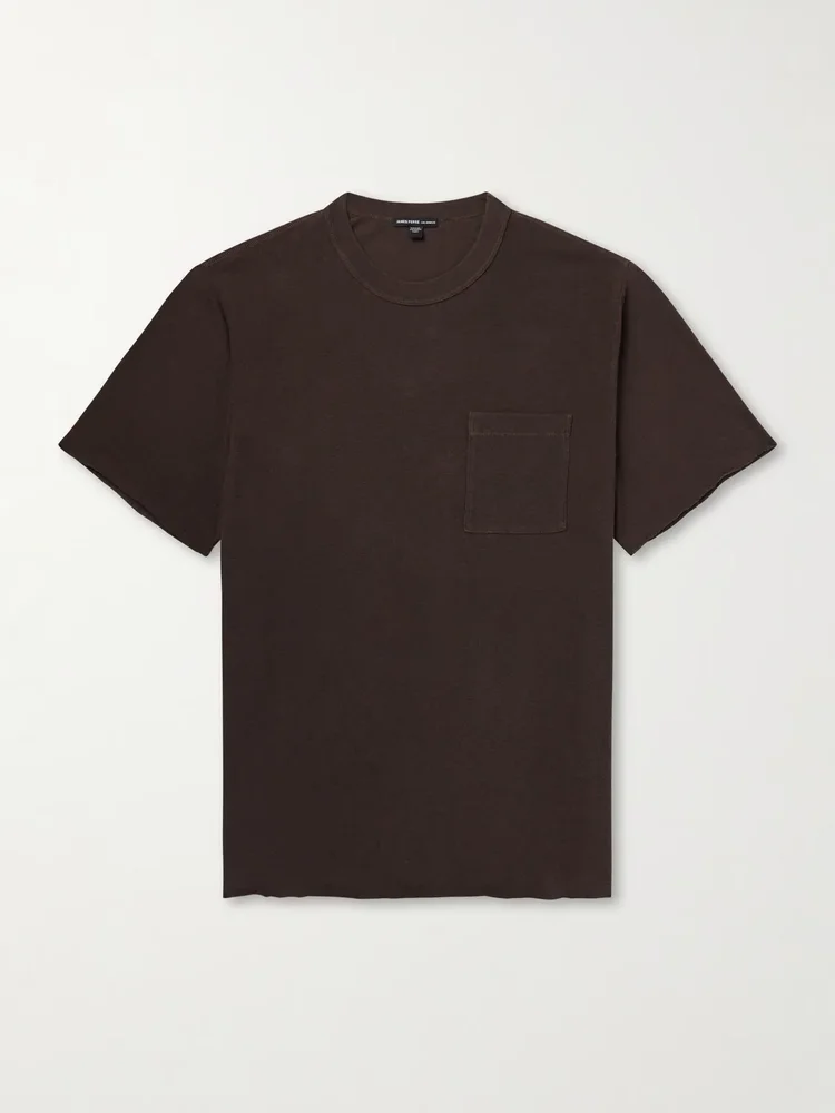 Slub Cotton-Jersey T-Shirt
