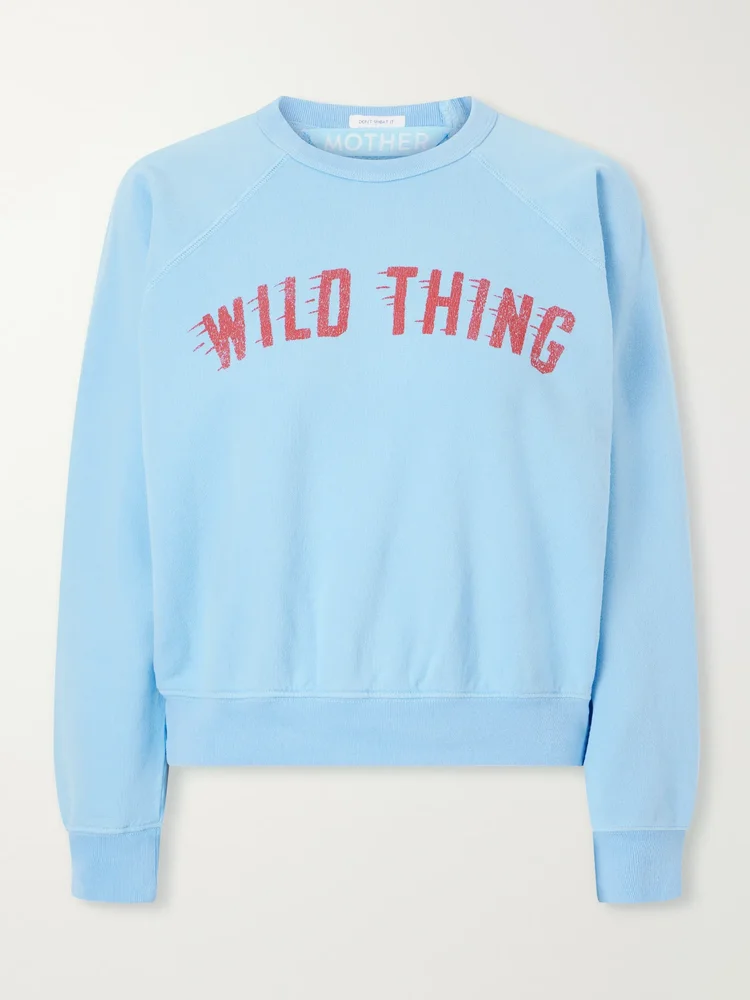 The Concert printed cotton-jersey sweatshirt