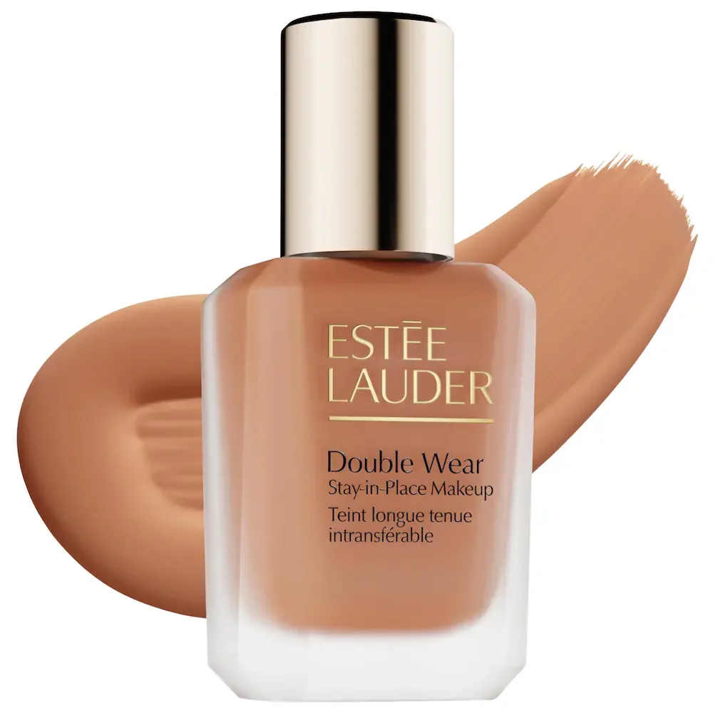 NEW Double Wear Stay-in-Place Lightweight Longwear Matte Foundation with 36H Wear in 5W2 Rich Caramel