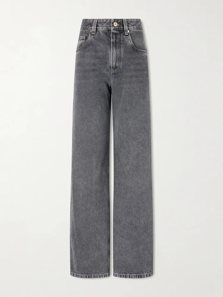 Wide-Leg Jeans