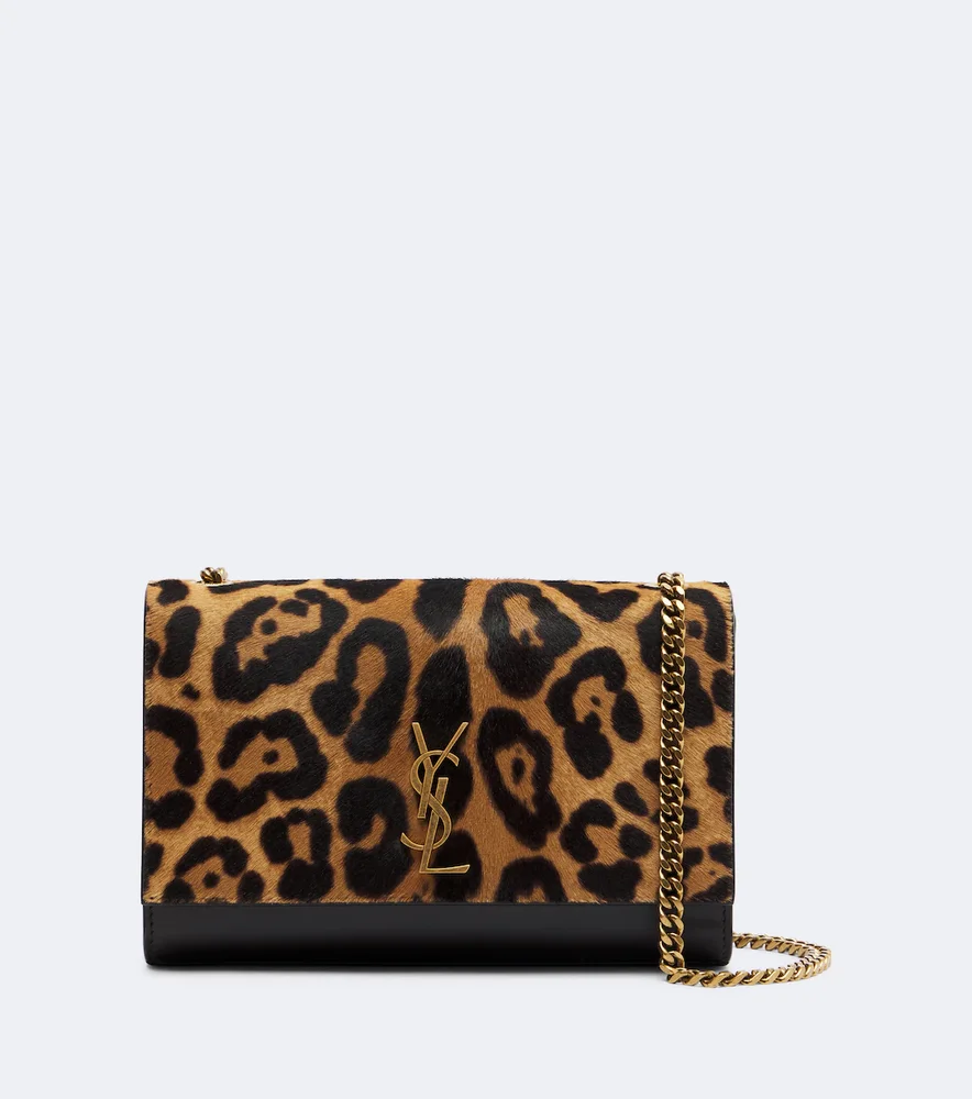 Kate Small calf hair crossbody bag