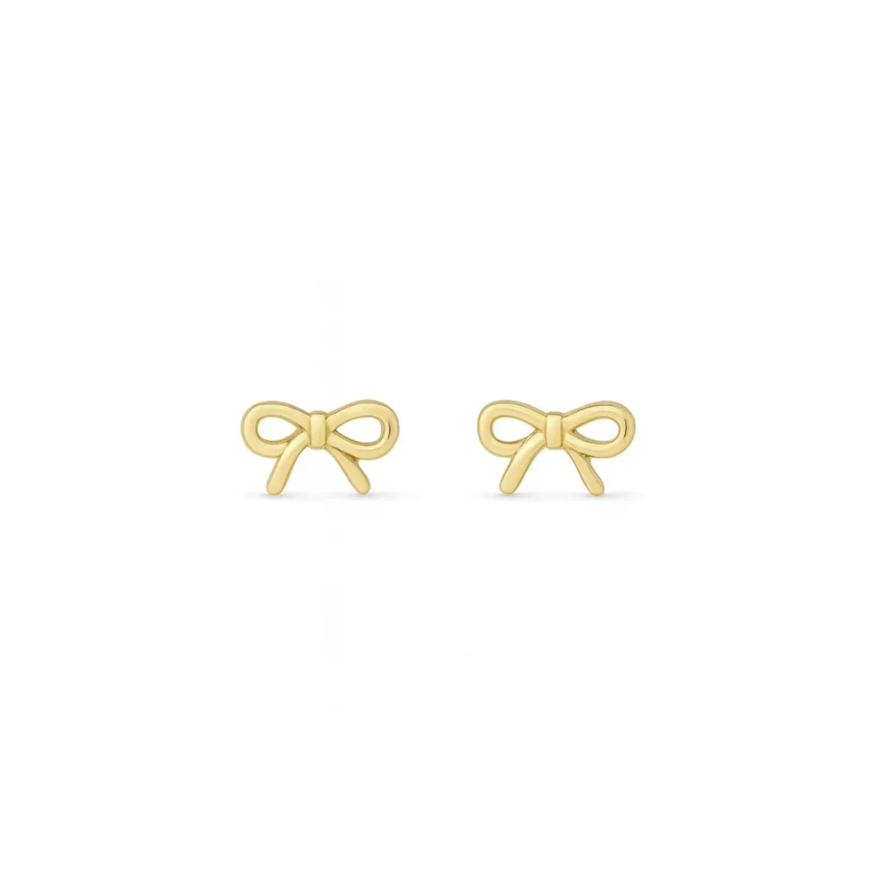Petite Bow Studs