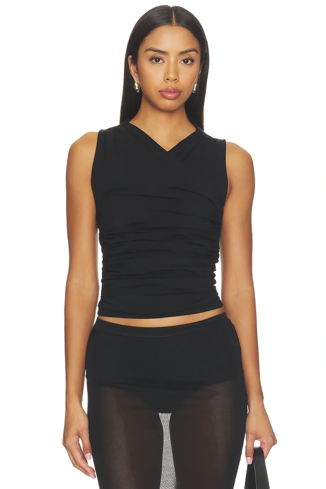 Tavi Ruched Tank Top