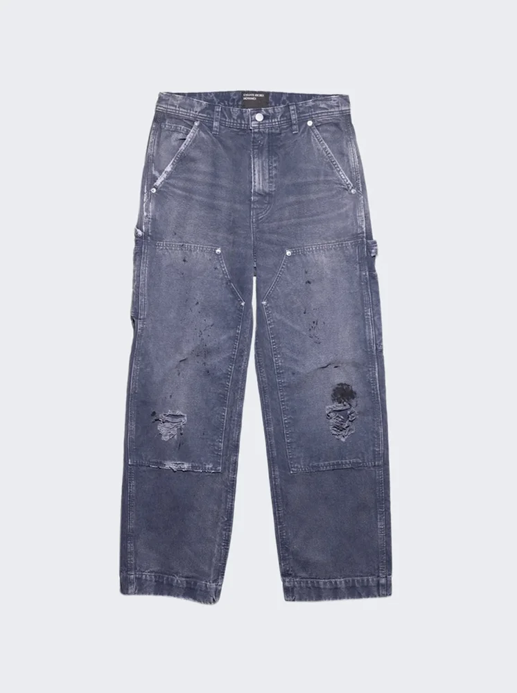 Double Knee Pants PURPLE