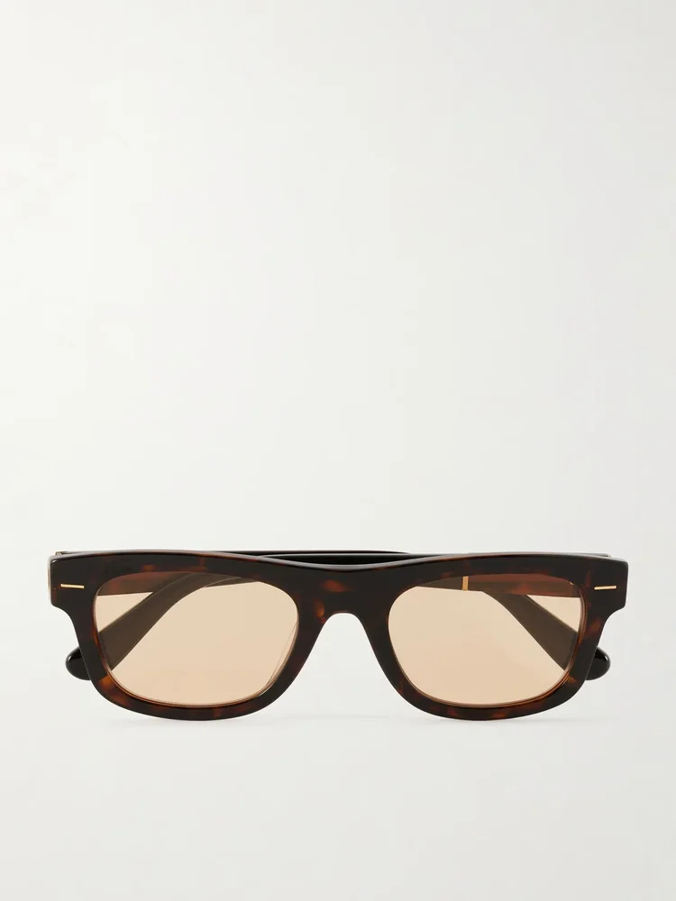 Square-Frame Acetate Sunglasses