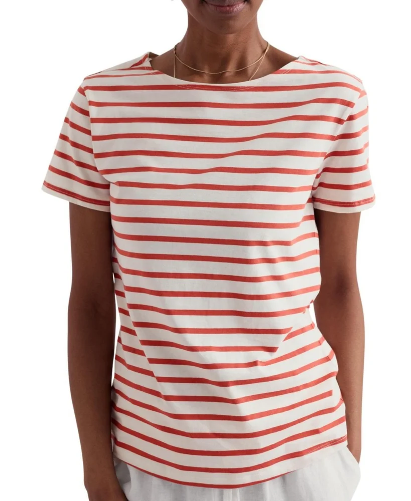 Sailor Boat Neck Breton T-shirt
