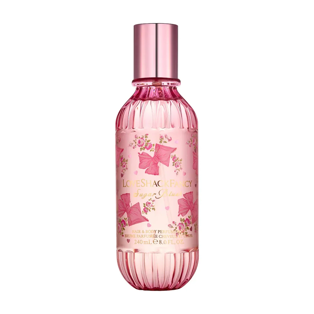 Sugar Blush Hair & Body Perfume Mist with Vanilla & Passion Fruit