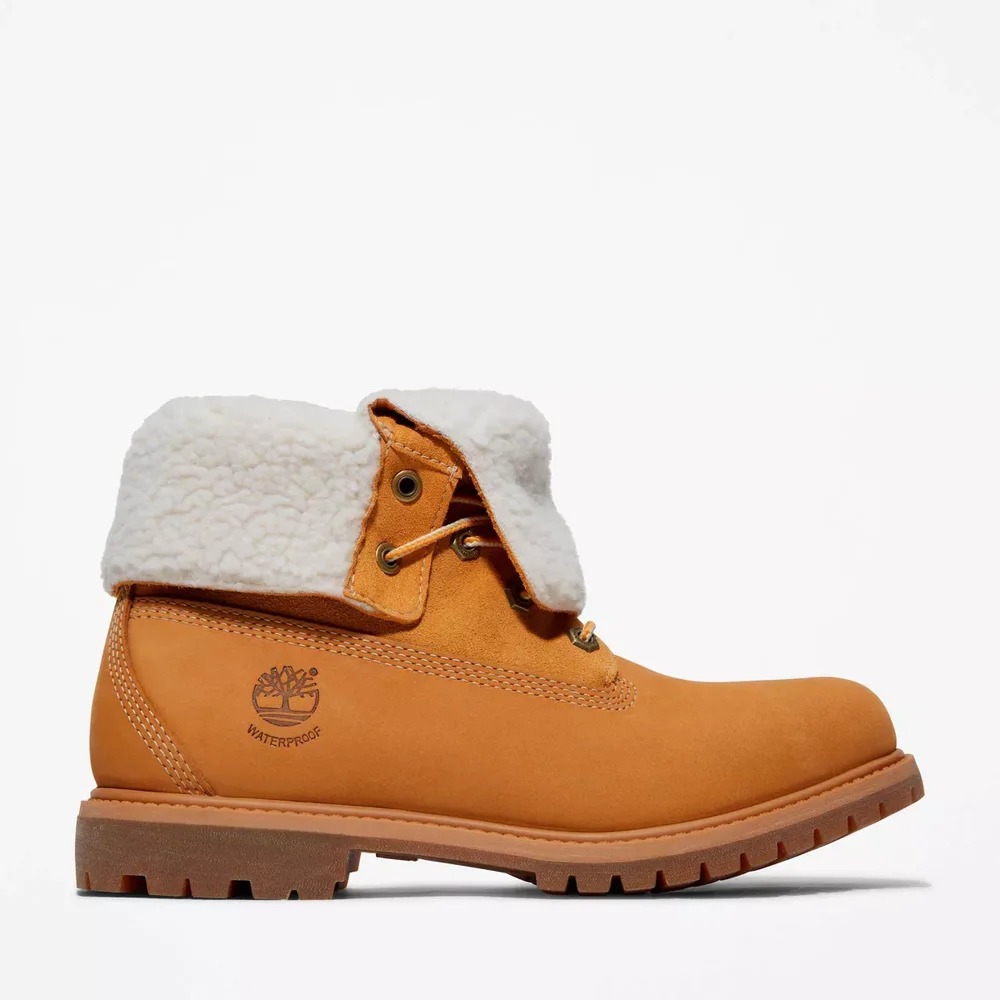 Warm-Lined Waterproof Roll-Top Boot