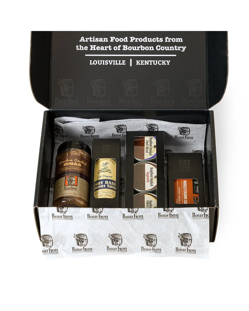 Bourbon Grilling Gift Box