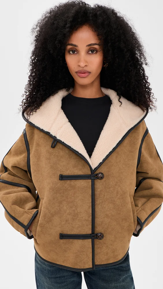 Fia Faux Suede Jacket